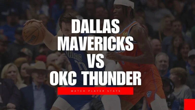okc thunder vs dallas mavericks match player stats