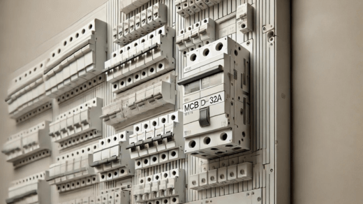 MCB, modular switch board with MCB, MCB dp 32A