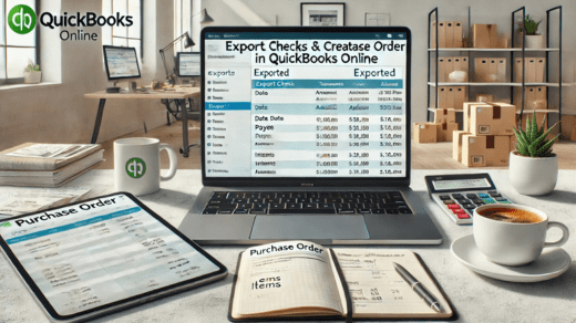 Exporting checks from QuickBooks