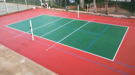 Choosing the Best Volleyball Court Material and Colors for Optimal Performance