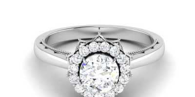 halo engagement rings